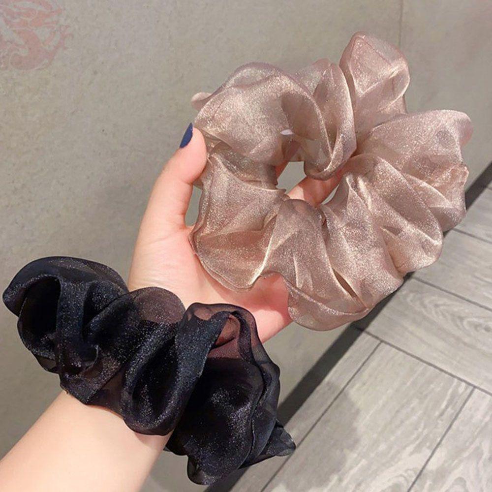 Hairband Headwear Elastic Hair Ties Oversized Hair Scrunchies for Women Girls Fashion Hair Ropes