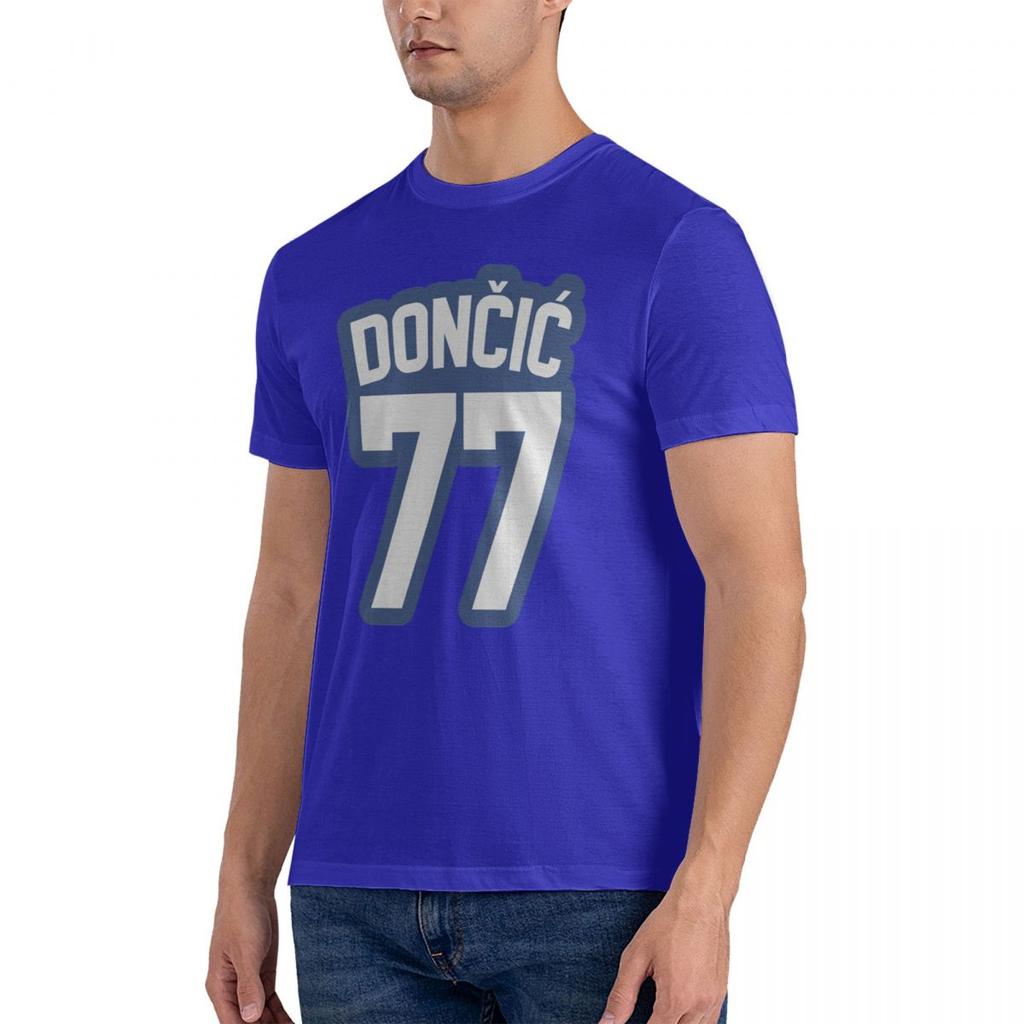 Luka Doncic Print Casual Loose Harajuku Unisex T-shirt Men's Short Sleeve Tshirt Anime Pattern Oversize T-shirts Customizable