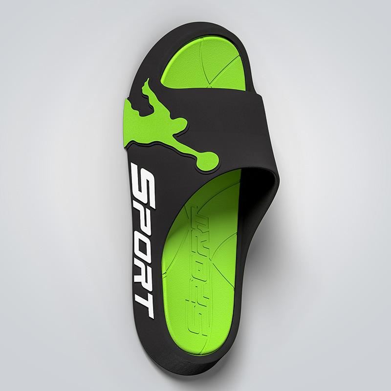 Fashion Men's Slippers New Summer Sports Slippers Outdoor Non-Slip Couples Home Bathroom Sandals and Slippers Ciabatte Uomo Flip Flop 45