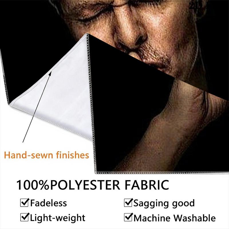 David Bowie Ziggy Stardust Concert Poster Tapestry Wallmounted Background Cloth Atmospheric Background Cloth Wall Decoration