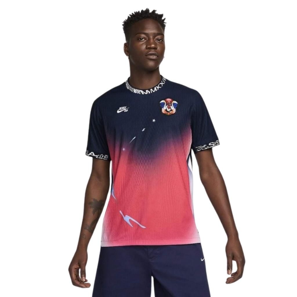 Jersey Nike SB Olympics 2024 S/S Obsidian Bright Crimson