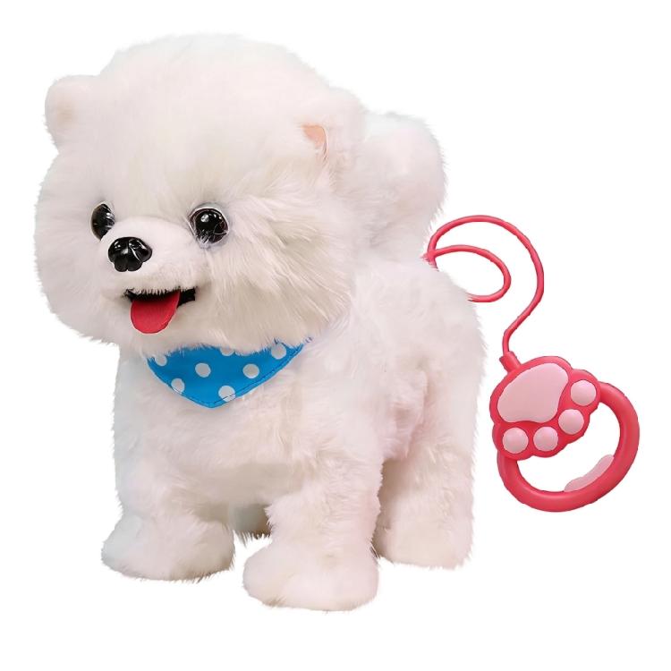 

Fun Companion Electric Plush Toy Dog for Kids That Walks Barks and Talks Ideal for Imaginative Play Activities