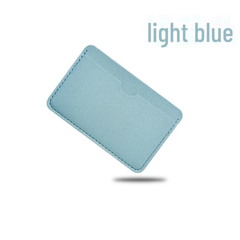 Exquisite Anti-Theft RFID Leather PU Card Holder: Universal, Spacious, & Stylish for Women