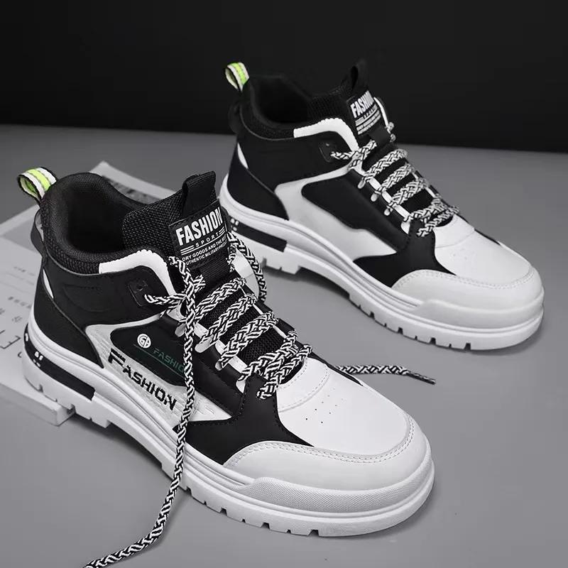 Sneakers Men Casual Autumn Vulcanized Shoes Male Walking Sport Shoes Outdoor Sneakers Male Sneakers Soft Sole Walking Shoes for Daily Use