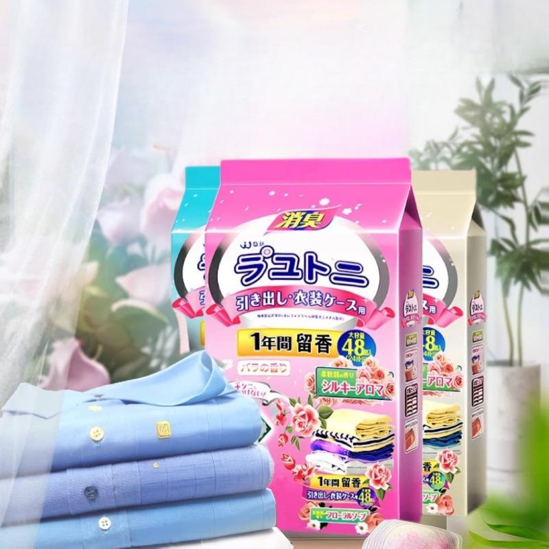 Floral Camphor Balls Are Moisture-proof Odor-removing Insect-repellingand Scented To Remove Dampness From Clothes