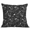 New Coffee Bean Creative Pillow Case Double-sided Printed Home Cafe Cushion Decoration