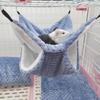 Hamster Hammock Cave Shed Small Pet Warm Hut Cage Tunnel for Guinea Pigs