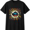 Colourful Teapot Paper Mens Womens T-Shirt Retro Vintage Unisex Novelty Gift Tee
