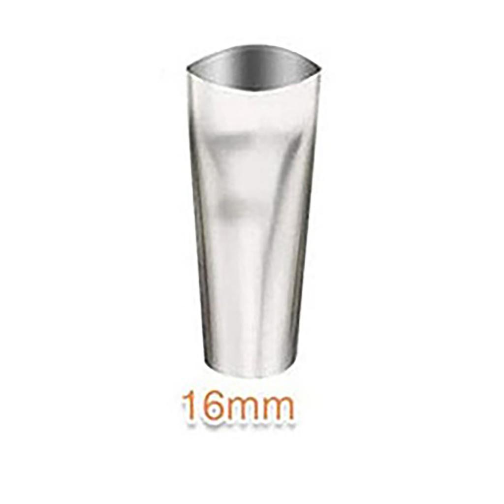 14Pieces Stainless Steel Caulking Nozzle Set Sealant Tip for Various Sizes Cartridges Dispensing Tip Comfortable Grip