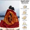 1pc The Lord of the Rings Flannel Throw Blanket - HD Printed Lightweight Soft Warm All-Season Blanket for Sofa, Bed, Travel075