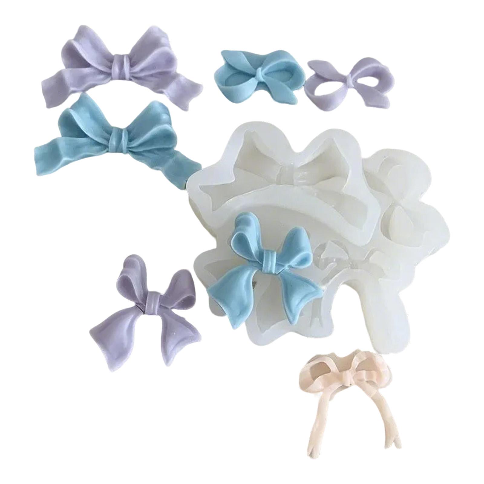 

Формы для шоколада и помадки ручной работы в виде банта, форма для украшения кексов на день рождения, вечеринку, свадьбу, торт