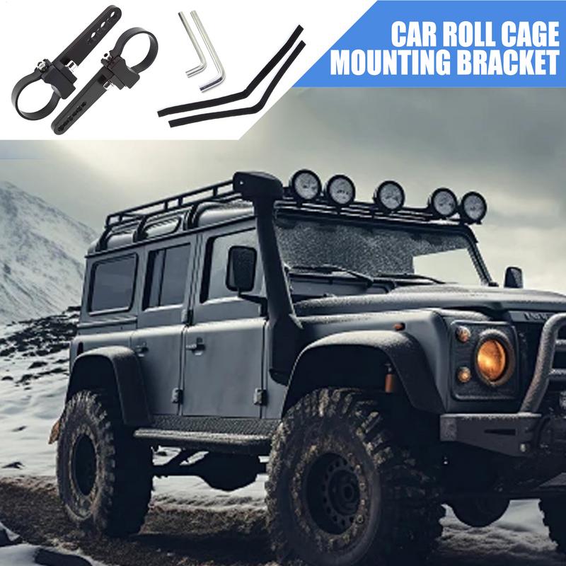 Mounting Brackets For LED Lights LED Light Mounting Bracket 2 Pieces Roll Cage Holder Adjustable Car Accessories Heavy Duty Tube