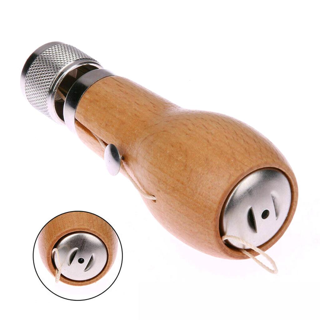 Professionelles Leder-Nähwerkzeug-Set, Nähwerkzeug, Nadeln, gewachster Faden, Leder-DIY-Reparatur