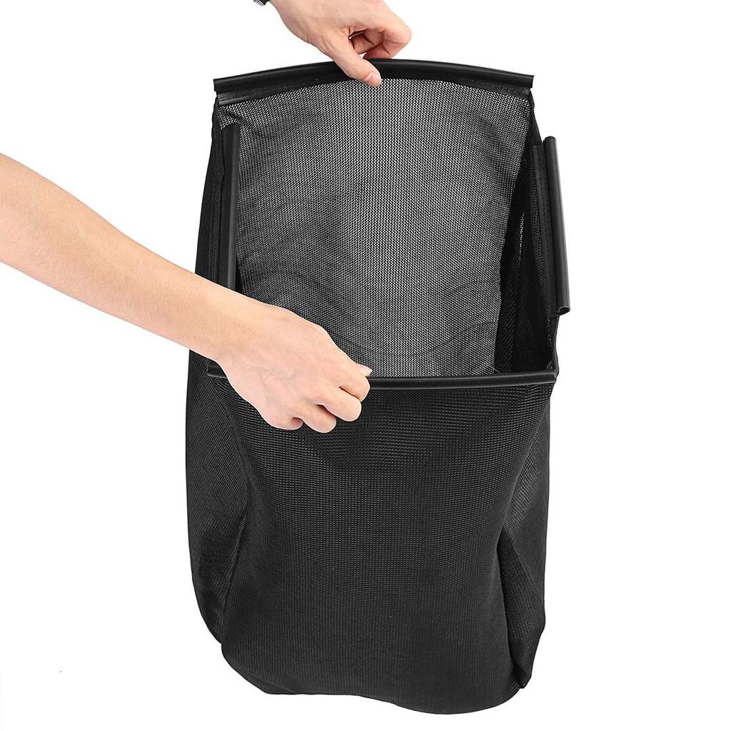 19" Rasenmäher Rasenmäher Laub Gras Fangsack Schwarzes Nylon Rasenmäher Fangsack Passend für Honda HRU19K1 HRU19M1 HRU196M