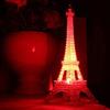 Torre Eiffel Luz Presente de Aniversário Decorativo Colorido Luz Noturna Lâmpada de Botão