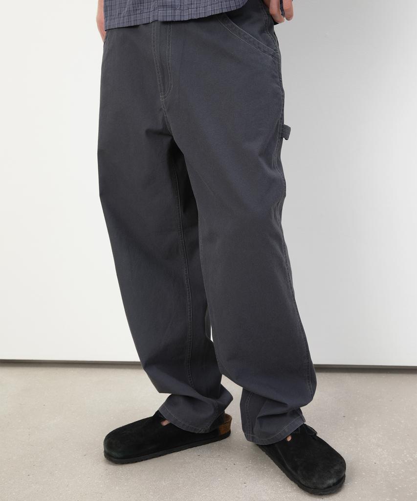 THISISNEVERTHAT Washed Canvas Work Pant Faded Blue
