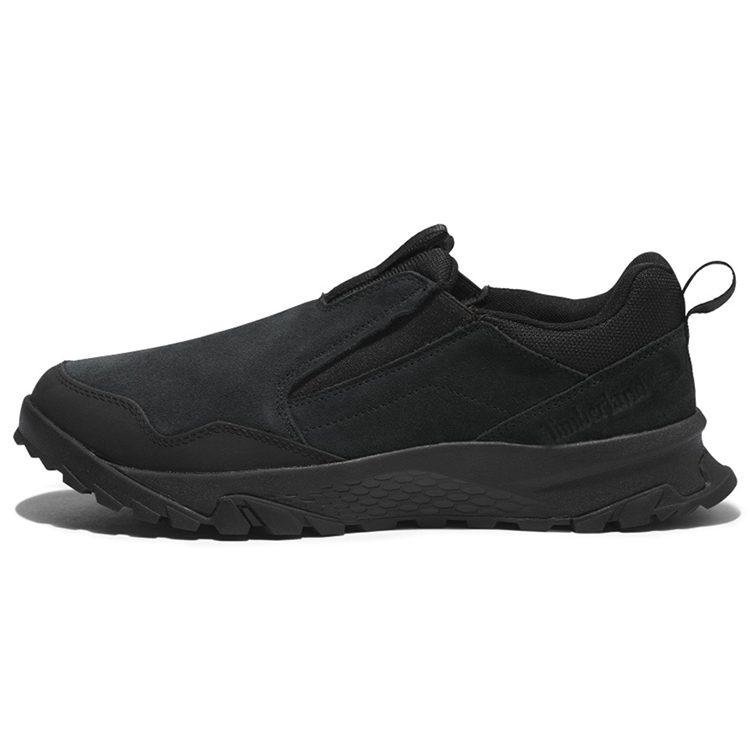 Timberland Lincoln Peak Leather Abrasion Resistant Low Top Casual Shoes Men's Black A2M4Y015