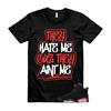 6 Infrared Salesman Black Red Mens Kids T Shirt Match AINT ME