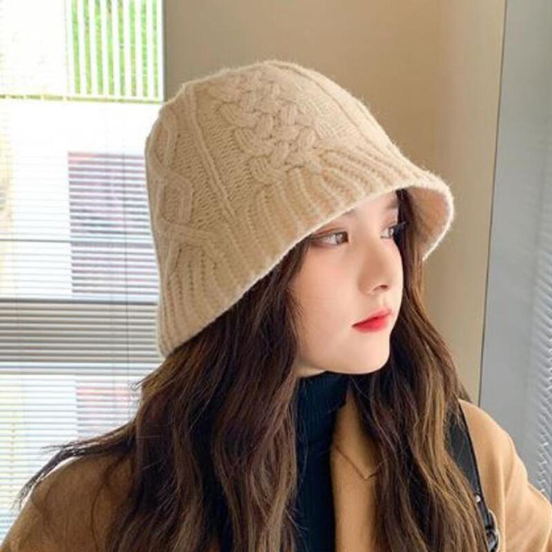 T-Tay Round Bucket Hat Winter Hat Sweater