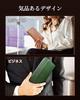 Men's Tochigi Leather Long Wallet, Made by Top Leather Craftsmen, Genuine Leather Wallet, Slim, Large Capacity, Long Wallet, Men's Leather Wallet with