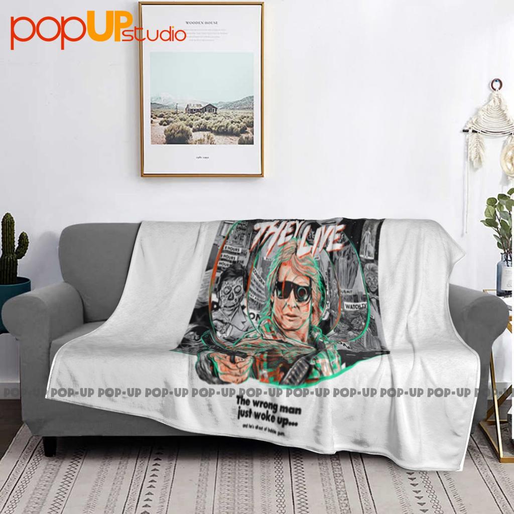 They Live V10 Movie Poster Ultra-Soft Blanket Quilt Winter Sofa Cover Bed Covers