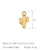 3Pcs Bee/Violin/Coconut Palm/Hearts Charms Stainless Steel Necklaces Bracelet Pendants Handmade Craft DIY Jewelry Making Finding