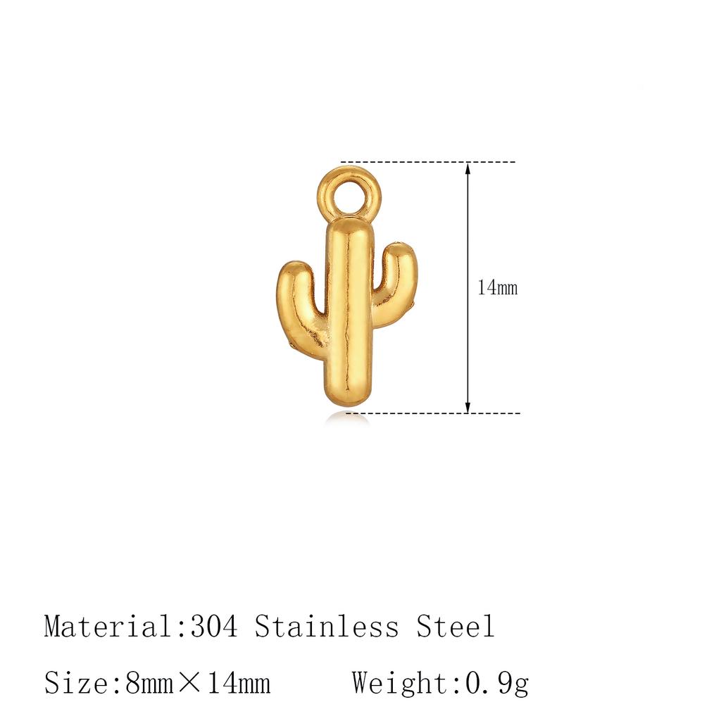 3Pcs Bee/Violin/Coconut Palm/Hearts Charms Stainless Steel Necklaces Bracelet Pendants Handmade Craft DIY Jewelry Making Finding