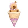 Detachable Capybara Plush Toy Ice Cream Cone Capybara Stuffed Doll  Friends Holiday Present