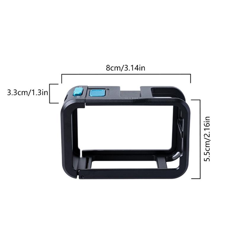 Metal Cage for Action 5/4/3 Accessories Multifunction Protective Frame Aluminum Housing Camera Expansion Protector