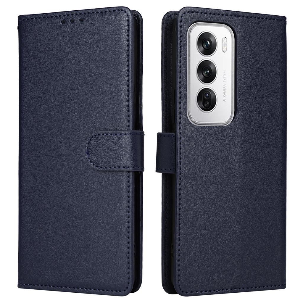 For Oppo Reno12 5G (Global) Case Wallet Stand View PU Leather Phone Cover