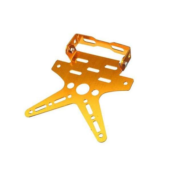 Uniwersalny Uchwyt Tablicy Rejestracyjnej Motocykla Mocowanie Wspornik Motocykl Terenowy Osłona Tablicy Rejestracyjnej Stop Aluminium