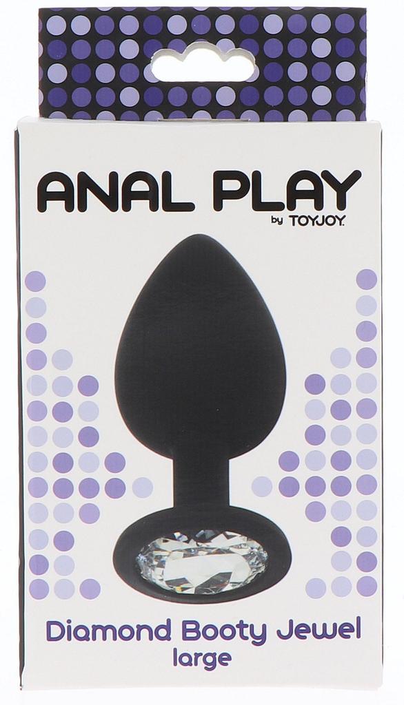 Plug Bijou Diamond Booty L 9 x 4 cm - ANAL PLAY TOYJOY - Bijoux Anal