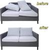 1pc Couch Cushion Non Slip Pads To Keep Couch Cushions from Sliding, Hook and Loop Tape with Adhesive for Smooth Surfaces