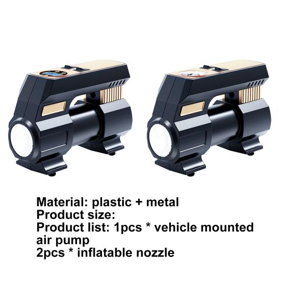 Car Air Pump Strong Power 30s Quickly Pumping Plastic Pointer/Digital Pressure Inflator