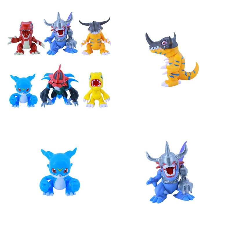 Cute And Adorable Digital Monster Pvc Toys For Display