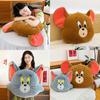 Cojín de Peluche de Dibujos Animados Tom y Jerry para Niños y Adultos Comodidad