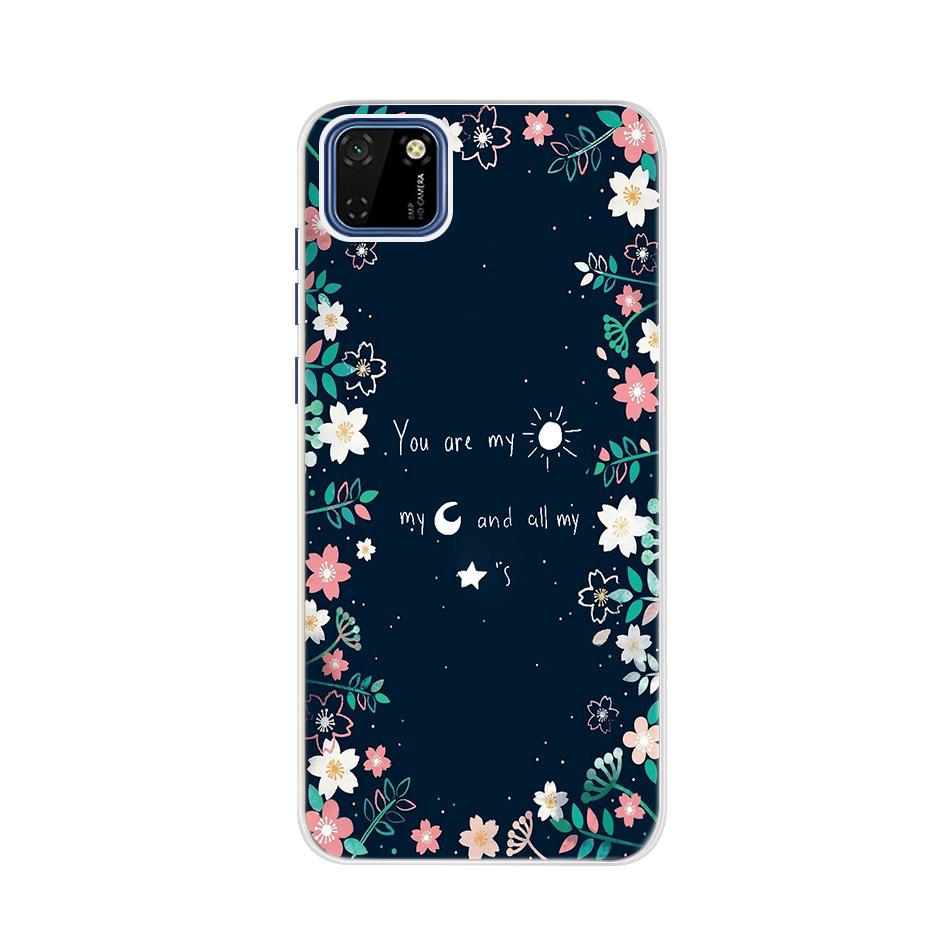 Case For Huawei Honor 9S Case 5.45" Silicon Painted Soft TPU Cover On Honor 9S 9 S S9 DUA-LX9 Phone Back Protective Coque Bumper