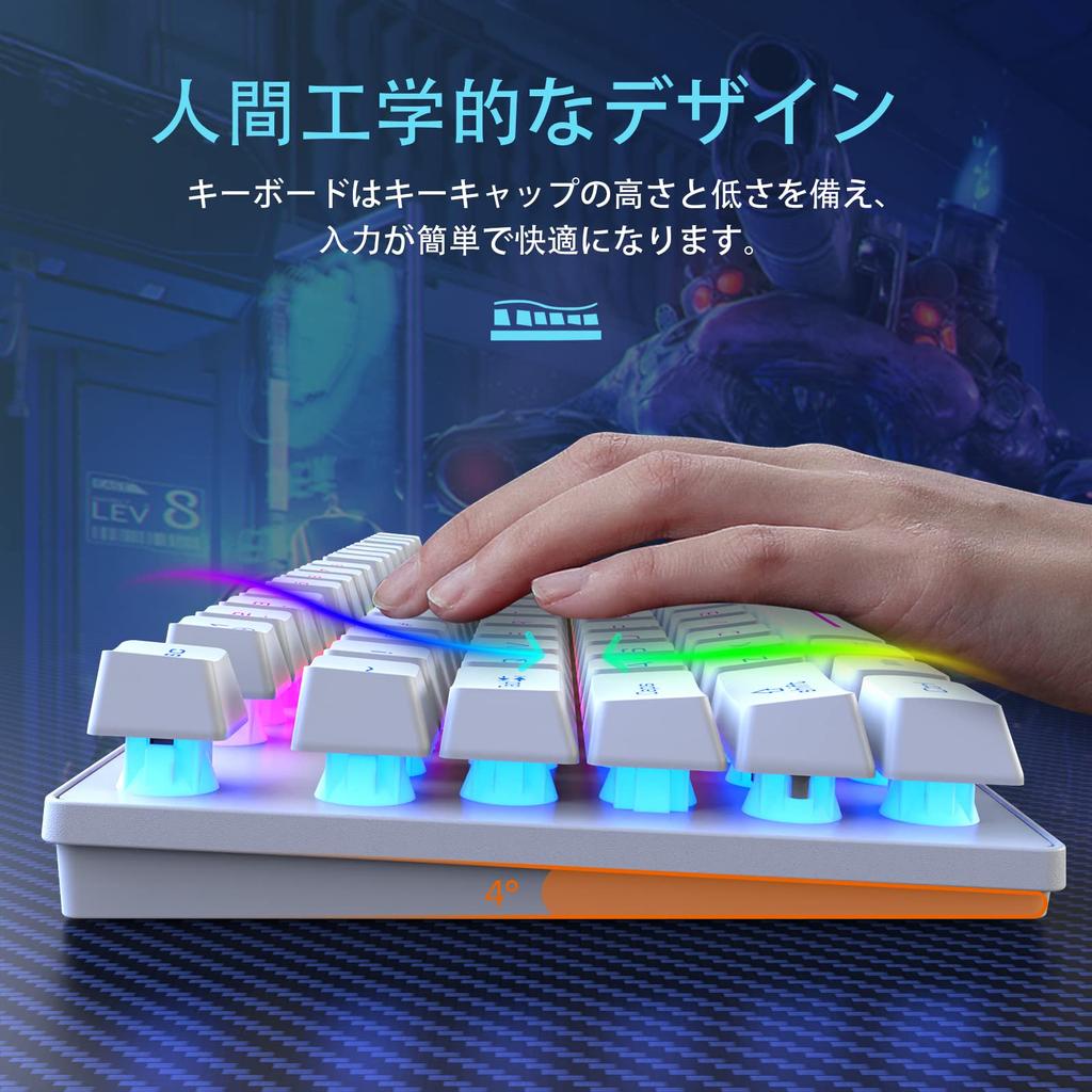 ZIYOU LANG Wireless Gaming Keyboard and Mouse Set for USB Dual LED Full Key 3800mAh Rechargeable 2400 DPI Ergonomic Compatible with Windows MACOS and