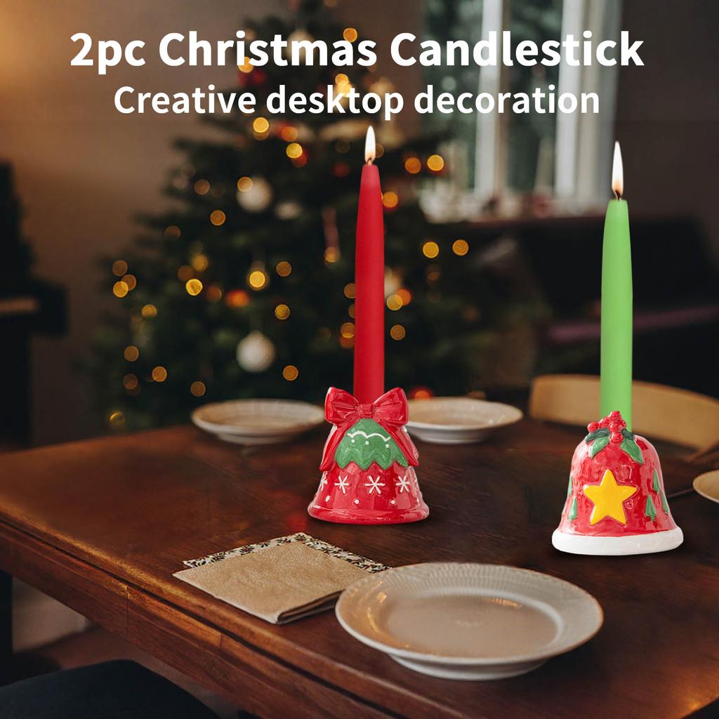 Bougeoir de Noël Décoration de Bureau Créative, Un Cadeau Pour les Amis