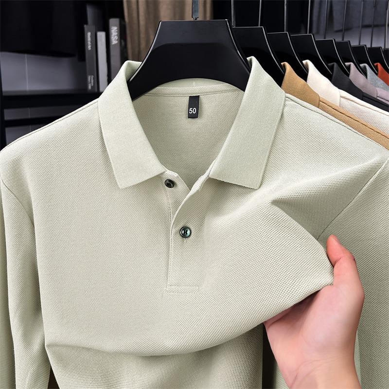 Autumn Men s Long Sleeve Casual Fashion Middle-Aged & Young Toppolo M