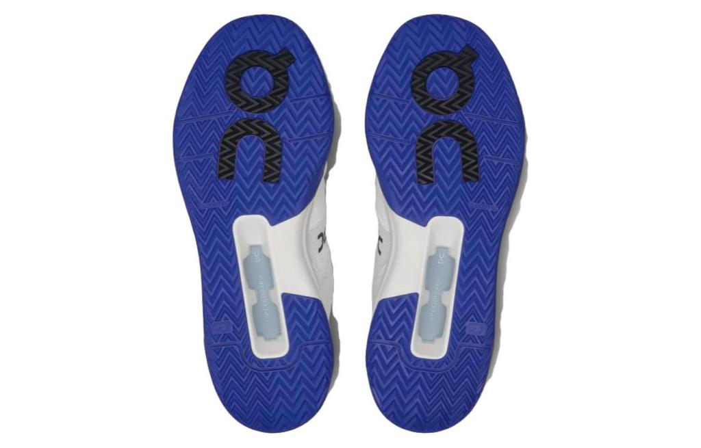 FEIDELEI x On THE ROGER Clubhouse Pro Atmungsaktive Low-Top Tennisschuhe Herren Weiß Blau 3MD30032244