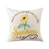 Pillow Cover Sunflower Cartoon Bee Home Decoration Cushion Cover Nordic Style Sofa Pillow Cover