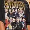 SEVENTEEN Shirt, Seventeen T-Shirt, Seventeen Kpop T-Shirts, Seventeen Retro 90er Pullover, Seventeen Merch Geschenk, Kpop Geschenk Merch #saf