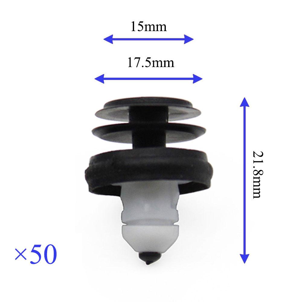 Kapı pervazı paneli klip raptiye araba aksesuarları BMW için 3 5 6 Z4 X3 X4 X5 X6 X7 serisi G01 G30 G31 E36 G20 G28 G05 G06
