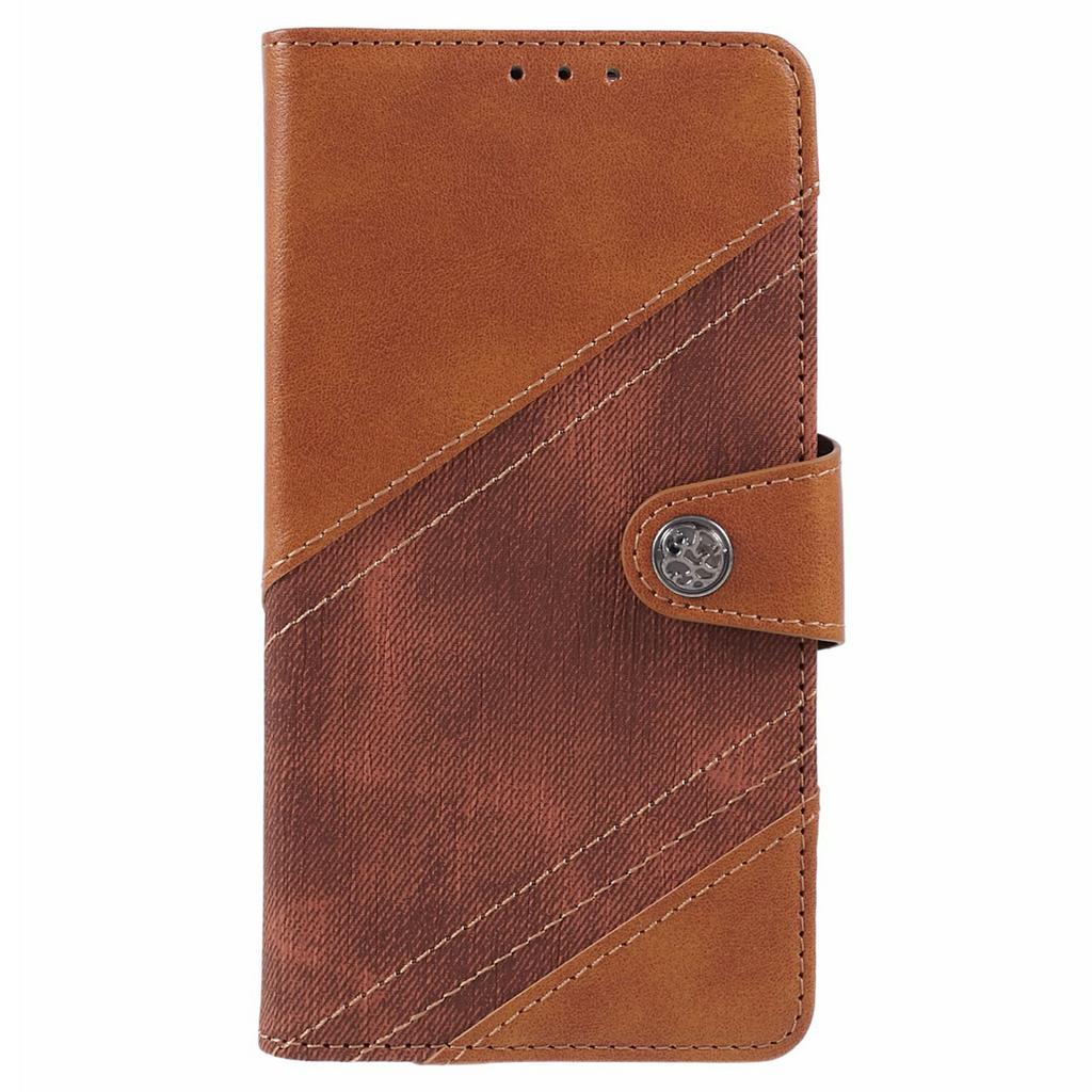 For Samsung Galaxy A36 5G Case Splicing Texture Leather Phone Cover Viewing Stand