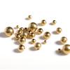 50pcs/lot 3/4/5/6/8mm Original Brass Spacer Beads Ball Loose Bead for Charms Bracelets Jewelry Making Components Craft DIY