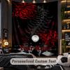 Personalized Wall Tapestry,Tokyo Ghoul Custom Printed Name, Fabric Wall Art For Indoor Room Backdrop