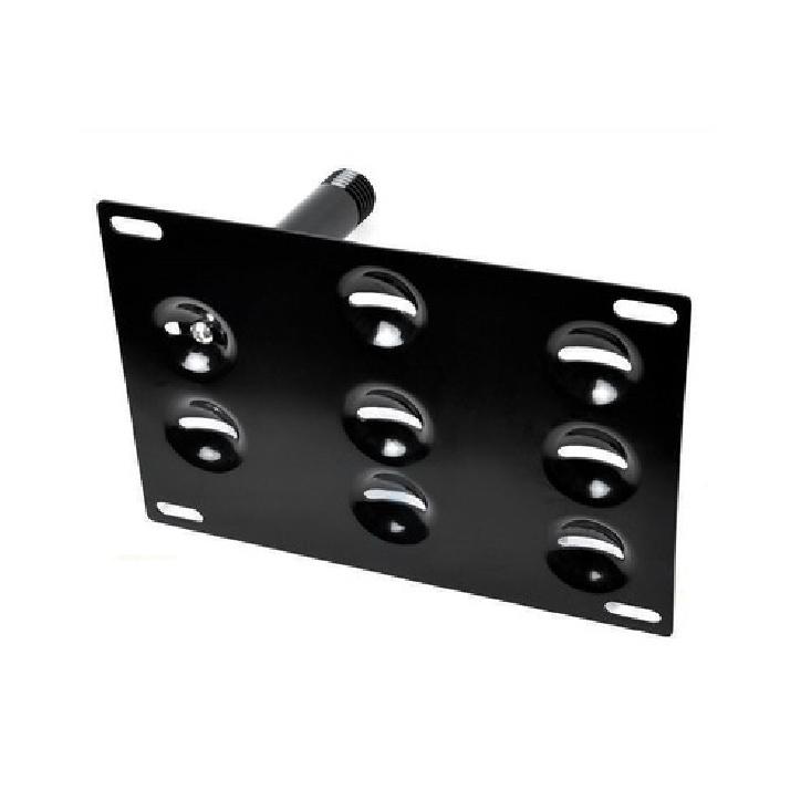 Bumper Tow Hook License Plate Bracket Mount Holder For 2011-2017 Porsche Cayenne