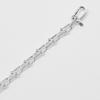 TIFFANY&Co. Hardware Microlink Armband Handgelenkgröße 6,7" Silber 925 7,29g Damen Gebraucht