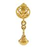CHANEL Earring bell Plated Gold 14.2g Women Used